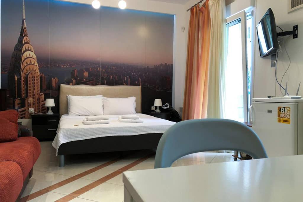 Cozy Studio Near The Beach Nea Iraklitsa Экстерьер фото